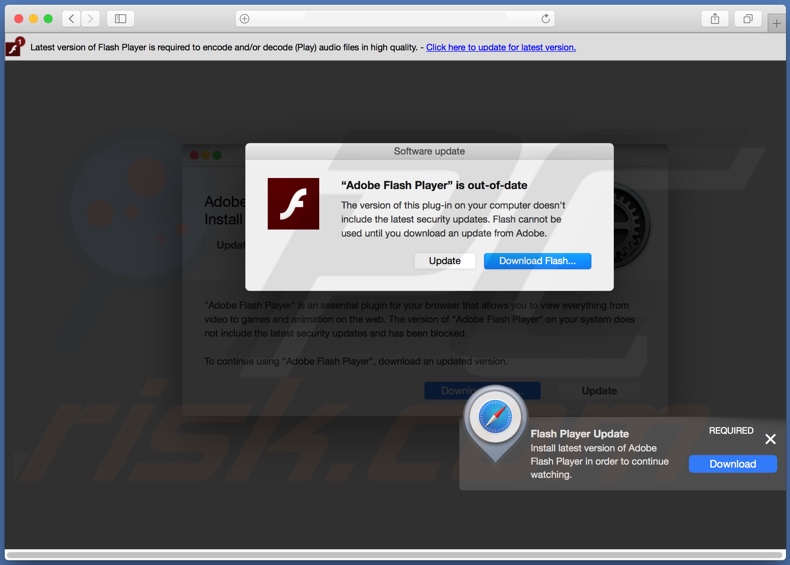 how to install flash player on mac